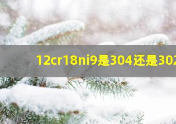 12cr18ni9是304还是302