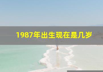 1987年出生现在是几岁