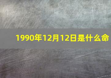 1990年12月12日是什么命