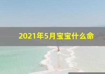 2021年5月宝宝什么命