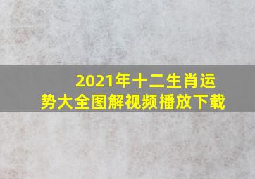 2021年十二生肖运势大全图解视频播放下载