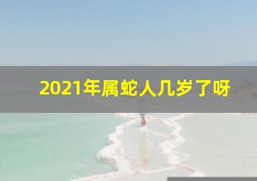 2021年属蛇人几岁了呀