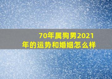 70年属狗男2021年的运势和婚姻怎么样