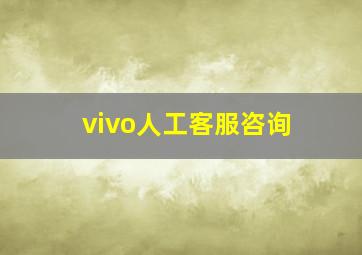 vivo人工客服咨询