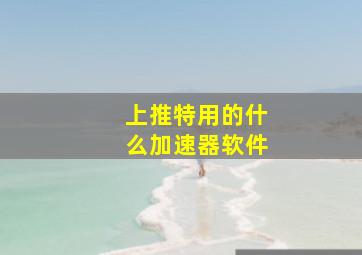 上推特用的什么加速器软件