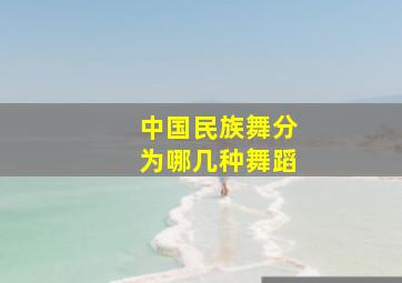 中国民族舞分为哪几种舞蹈