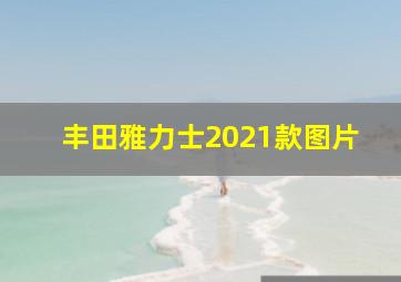 丰田雅力士2021款图片