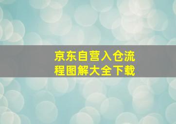 京东自营入仓流程图解大全下载