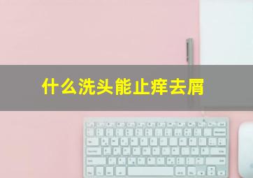 什么洗头能止痒去屑