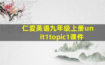 仁爱英语九年级上册unit1topic1课件