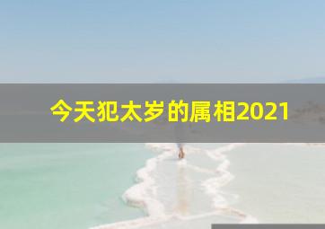 今天犯太岁的属相2021