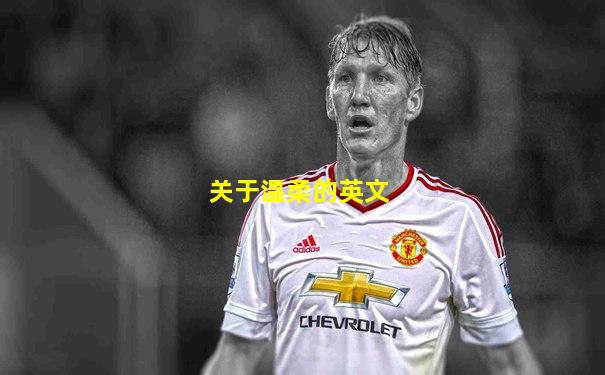 关于温柔的英文