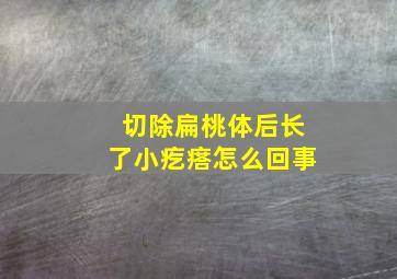 切除扁桃体后长了小疙瘩怎么回事