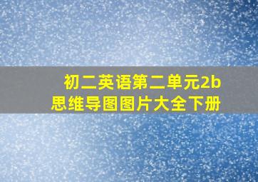 初二英语第二单元2b思维导图图片大全下册