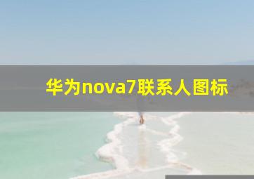 华为nova7联系人图标