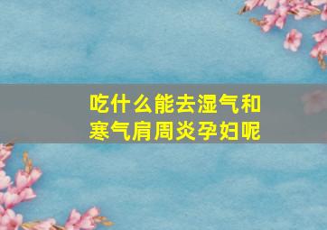 吃什么能去湿气和寒气肩周炎孕妇呢