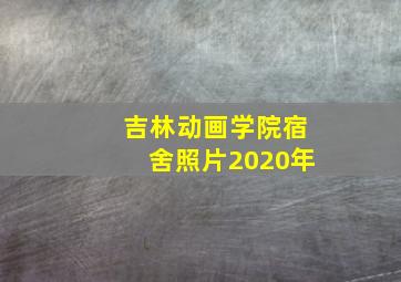 吉林动画学院宿舍照片2020年