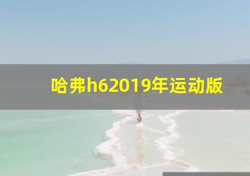 哈弗h62019年运动版