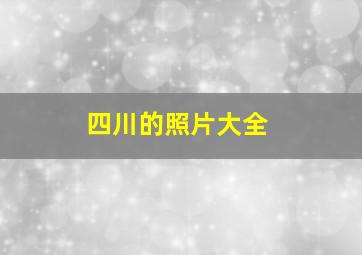 四川的照片大全