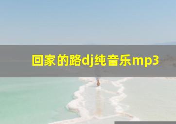 回家的路dj纯音乐mp3