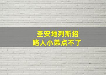 圣安地列斯招路人小弟点不了