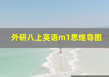 外研八上英语m1思维导图