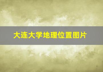 大连大学地理位置图片