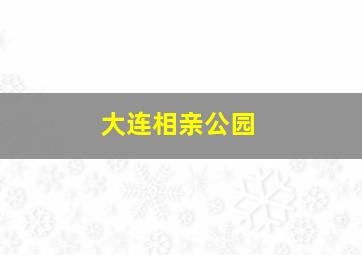 大连相亲公园