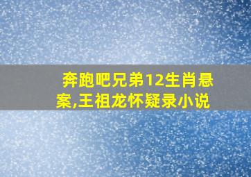 奔跑吧兄弟12生肖悬案,王祖龙怀疑录小说