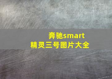 奔驰smart精灵三号图片大全