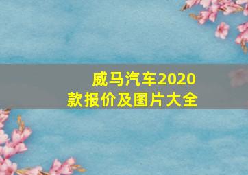 威马汽车2020款报价及图片大全