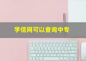 学信网可以查询中专