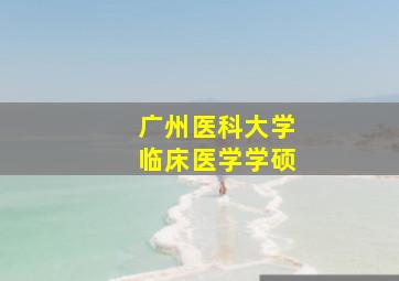 广州医科大学临床医学学硕