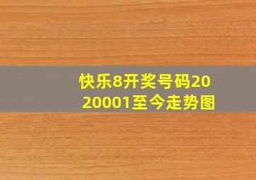 快乐8开奖号码2020001至今走势图