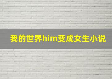 我的世界him变成女生小说