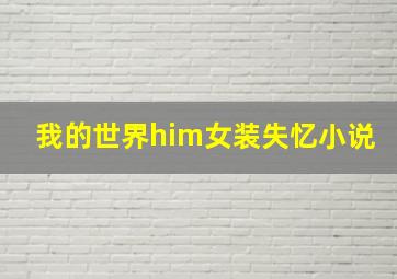 我的世界him女装失忆小说