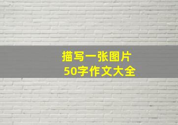 描写一张图片50字作文大全