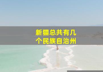 新疆总共有几个民族自治州