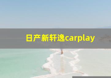 日产新轩逸carplay