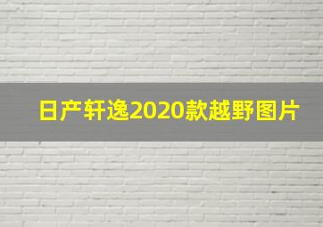 日产轩逸2020款越野图片