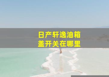 日产轩逸油箱盖开关在哪里