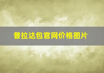 普拉达包官网价格图片