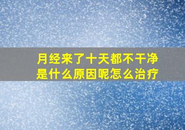 月经来了十天都不干净是什么原因呢怎么治疗