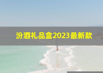 汾酒礼品盒2023最新款