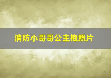 消防小哥哥公主抱照片