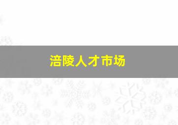 涪陵人才市场