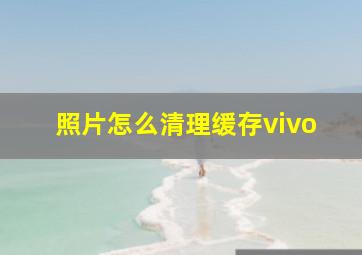 照片怎么清理缓存vivo