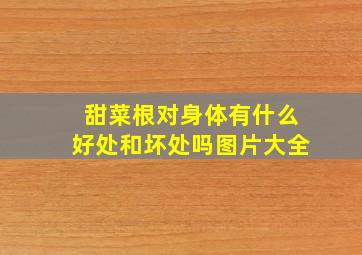 甜菜根对身体有什么好处和坏处吗图片大全