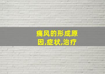 痛风的形成原因,症状,治疗