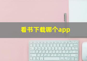 看书下载哪个app